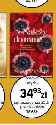 Książka Należy do mnie Anna H. Niemczynow oprawa miękka promocja w Empik