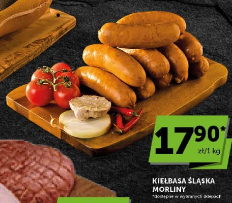 Kiełbasa śląska Morliny promocja w Groszek