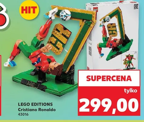 Klocki LEGO EDITIONS Cristiano Ronaldo 43016 promocja w Kaufland