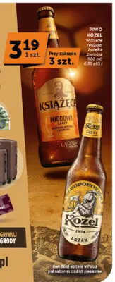 Piwo Kozel promocja w Groszek