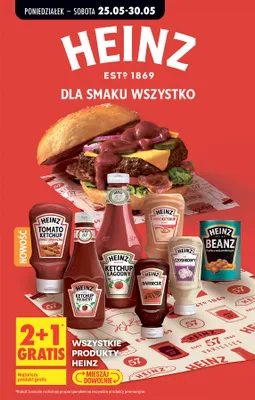 Ketchup łagodny Heinz promocja w Biedronka