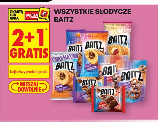Słodycze Baitz promocja w Biedronka