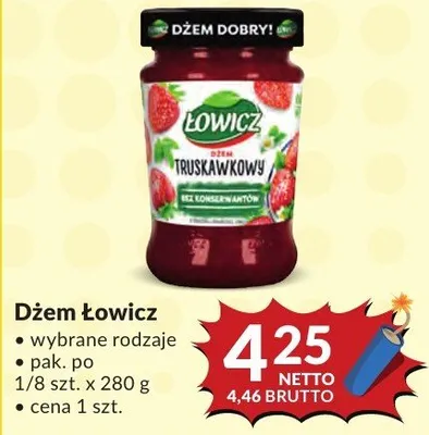 Dżem Łowicz promocja w Makro