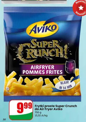 Frytki proste Super Crunch do Air Fryer promocja w Dino