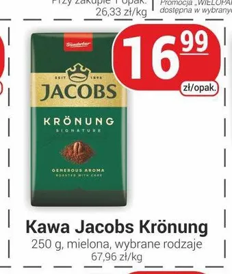 Kawa Jacobs Krönung promocja w Delikatesy Sezam