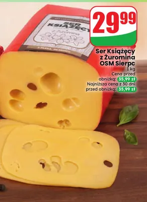 Ser Książęcy z Żuromina OSM Sierpc promocja w Dino