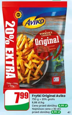 Frytki Original promocja w Dino