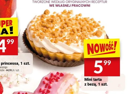 Mini tarta z bezą Białecki promocja w Twój Market