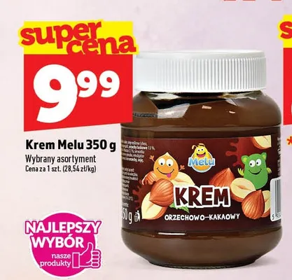Krem orzechowo-kakaowy Melu promocja w TOPAZ