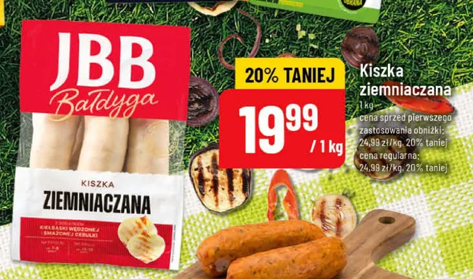 Kiszka ziemniaczana JBB Bałdyga promocja w POLOmarket