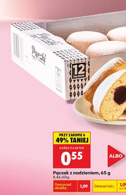 Pączek promocja w Biedronka