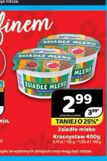 Zsiadłe mleko Krasnystaw promocja w Delfin