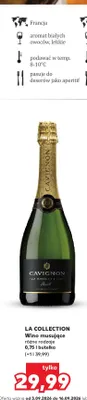 Wino musujące Cavignon La Collection promocja w Kaufland