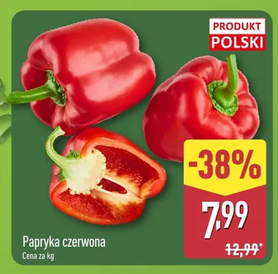 Papryka czerwona promocja w Aldi