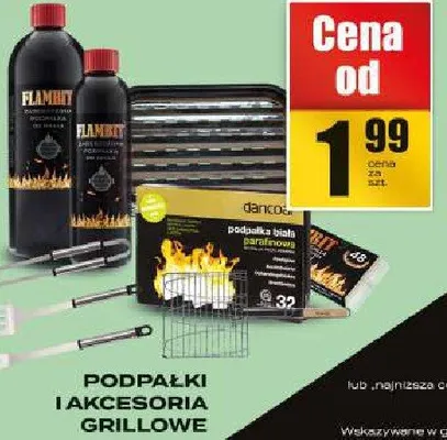 Podpałki i akcesoria grillowe promocja w Supeco