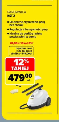 Parownica Kst 2 Kärcher promocja w Carrefour