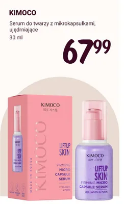 Serum do twarzy z mikrokapsułkami, ujędrniające promocja w Rossmann