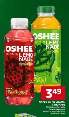 Napój Oshee Vitamin Lemonade cytryna promocja w Stokrotka