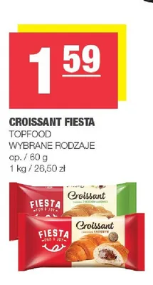 Croissant Fiesta z nadzieniem kakaowym promocja w SPAR