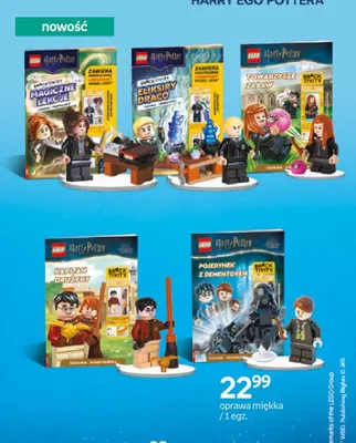 Książka LEGO Harry Potter Kapitan drużyny promocja w Empik