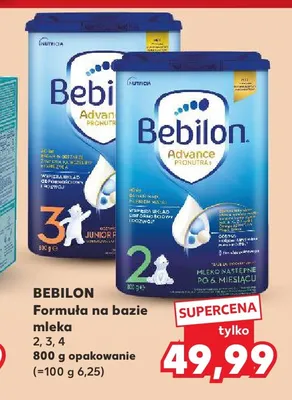 Formuła na bazie mleka Bebilon 2 promocja w Kaufland