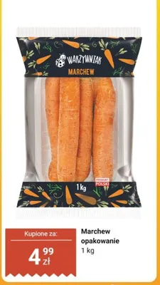 Marchew Warzywniak promocja w Biedronka