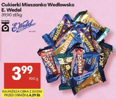 Cukierki mieszanka wedlowska promocja w Delikatesy Centrum