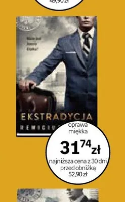 Książka Ekstradycja Joanna Chyłka Remigiusz Mróz oprawa miękka promocja w Empik