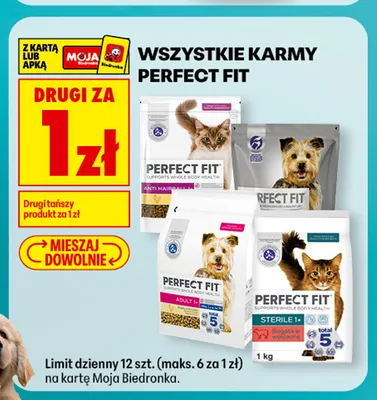 Karmy Perfect Fit promocja w Biedronka