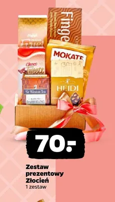 Zestaw prezentowy Złocień promocja w Netto