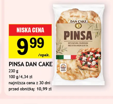 Pinsa Dan Cake promocja w Gram Market