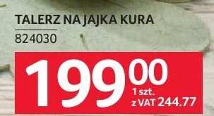 Talerz na jajka kura promocja w Selgros