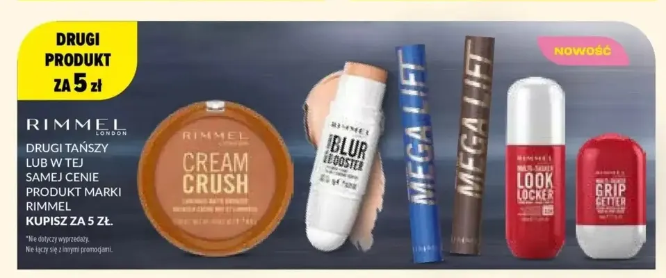 Kosmetyki do makijażu Rimmel promocja w Drogerie Natura