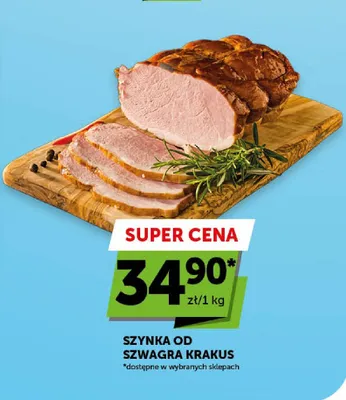 Szynka od Szwagra Krakus promocja w Groszek