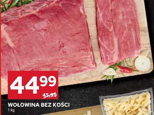 Wołowina bez kości promocja w Stokrotka