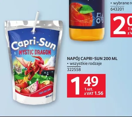 Napój Capri-Sun Mystic Dragon promocja w Selgros
