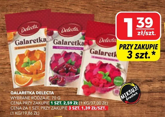 Galaretka promocja w Top Market