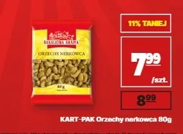 Orzechy nerkowca Kart-Pak Bakaliowa Kraina promocja w API Market