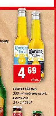 Piwo bezalkoholowe Corona Cero promocja w Chorten