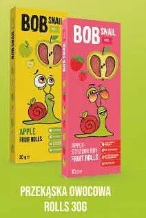 Przekąska owocowa Rolls Bob Snail promocja w Carrefour
