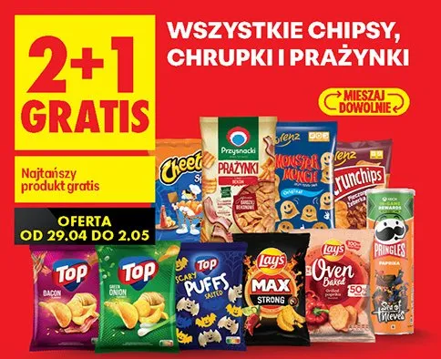 Chipsy promocja w Biedronka