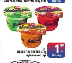 Deser Galaretka Zott promocja w Tomi Markt