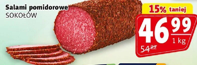 Salami pomidorowe promocja w Prim Market