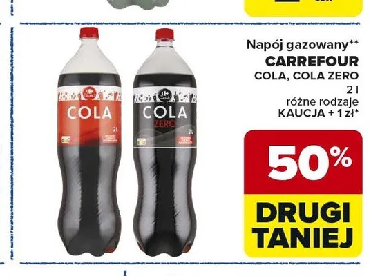 Napój gazowany CARREFOUR COLA promocja w Carrefour Market