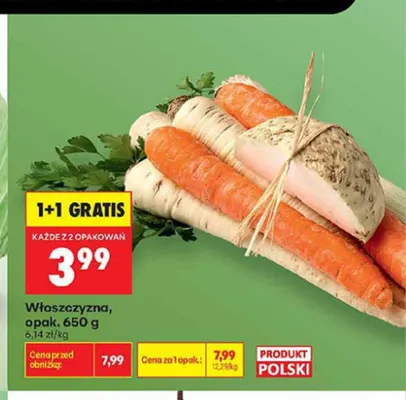 Włoszczyzna promocja w Biedronka