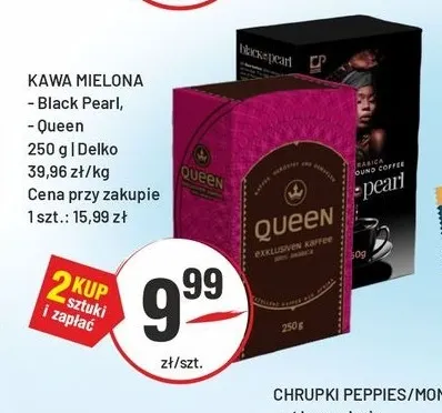 Kawa mielona Black Pearl Delko promocja w Sedal