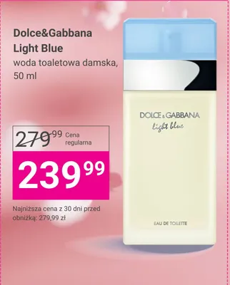 Woda toaletowa promocja w Hebe