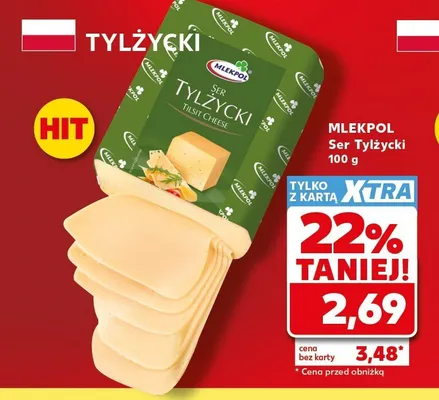 Ser Tylżycki MLEKPOL promocja w Kaufland