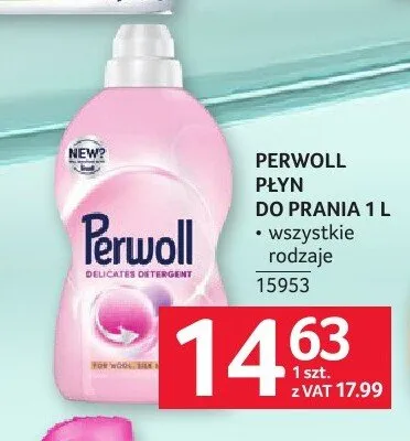 Płyn do prania Perwoll promocja w Selgros