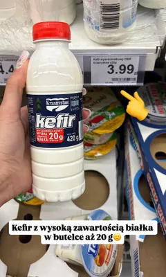 Kefir wysokobiałkowy Krasnystaw promocja w Dino